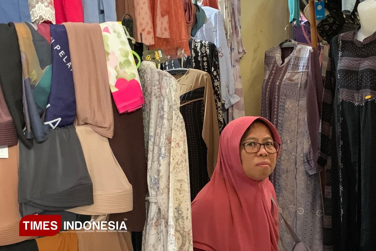 Dulu Ramai, Kini Pedagang Baju Pasar Sido Makmur Blora Mengaku Sepi